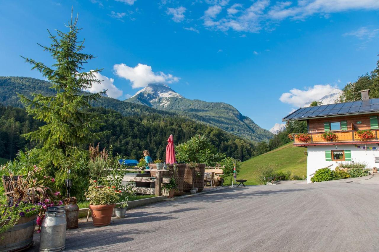 Ferienhaus Wiesenlehen Bischofswiesen Exteriör bild
