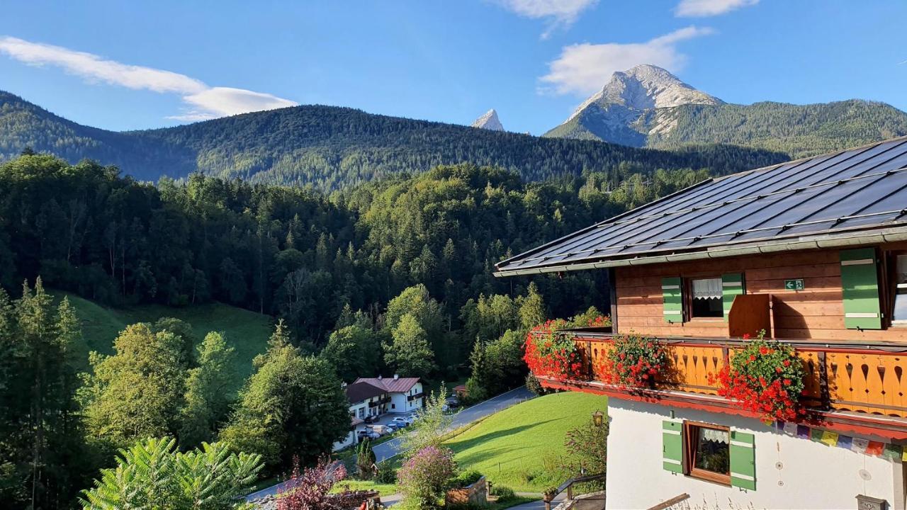 Ferienhaus Wiesenlehen Bischofswiesen Exteriör bild
