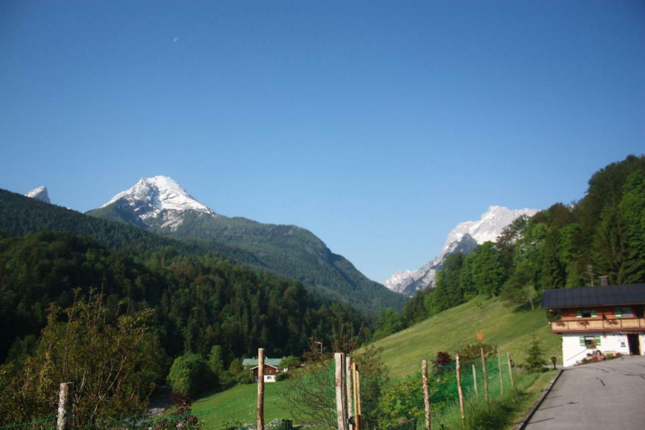 Ferienhaus Wiesenlehen Bischofswiesen Exteriör bild