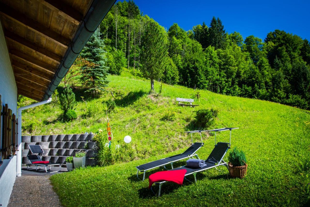 Ferienhaus Wiesenlehen Bischofswiesen Exteriör bild